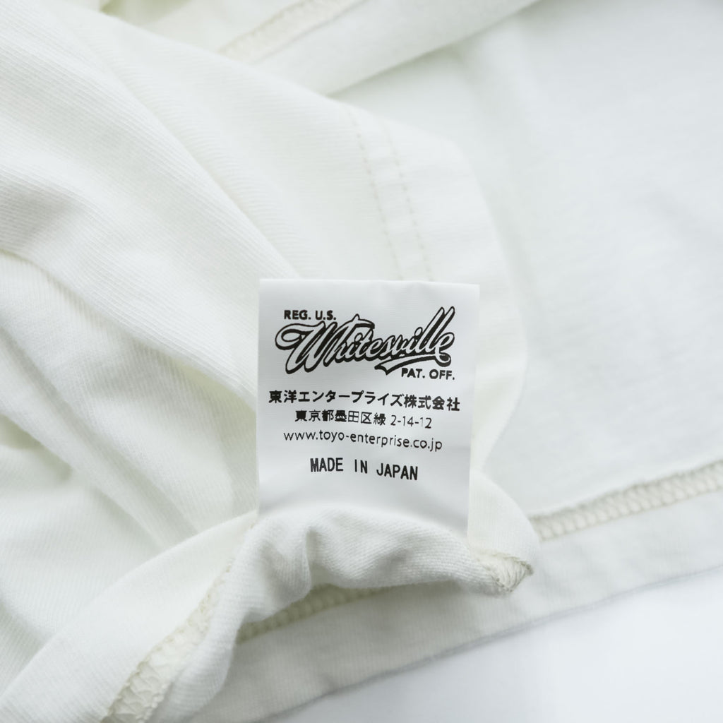 WHITESVILLE 日本製 ヘビーウェイト Tシャツ L ホワイト Quali-T 東洋エンタープライズ HEAVY WEIGHT
