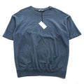 AURALEE 日本製 Tシャツ SUPER HIGH GAUGE NAPPED SWEAT TEE 半袖スウェット L ダークブルー シングルステッチ A21SP02NU 未使用品