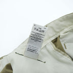 L.L.Bean 2タック ワイド チノパンツ L ベージュ プリーツ HIDDEN CONFORT WAIST WRINKLE FREE 形態安定 238076 未使用品