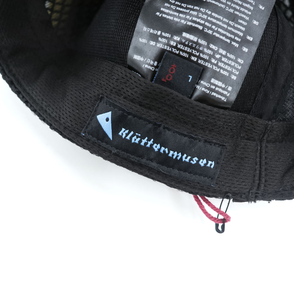 Klättermusen Mesh Cap Black Size L 10246-999-L with Tags