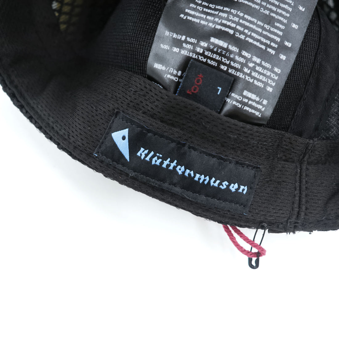 Klättermusen Mesh Cap Black Size L 10246-999-L with Tags