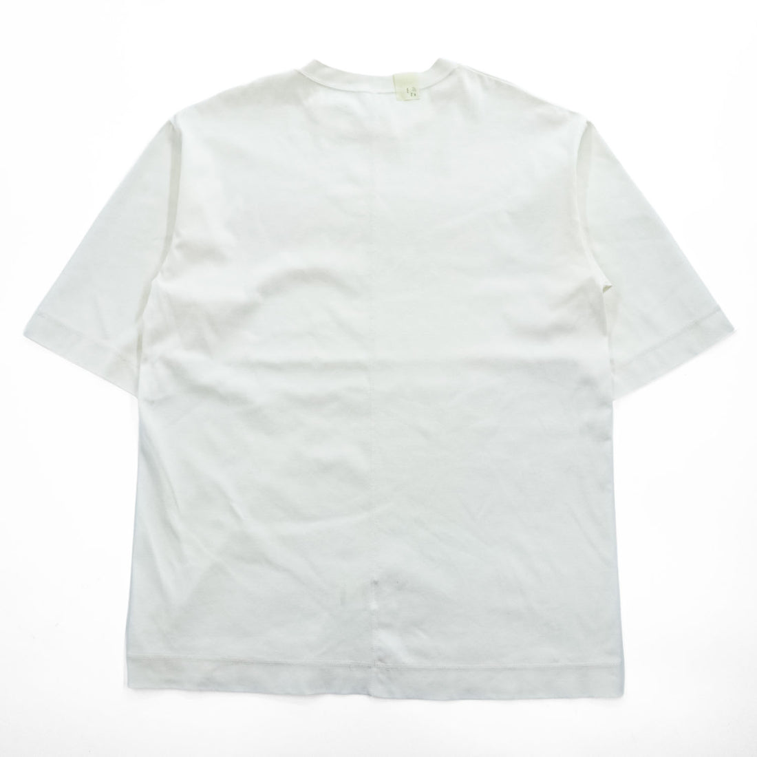 N.HOOLYWOOD 22RCH-002 White Crew Neck Short Sleeve T-Shirt Size 42 Made in Japan