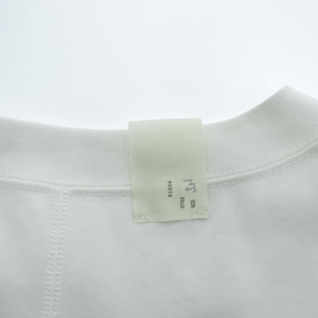 N.HOOLYWOOD 22RCH-002 White Crew Neck Short Sleeve T-Shirt Size 42 Made in Japan