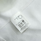 N.HOOLYWOOD 22RCH-002 White Crew Neck Short Sleeve T-Shirt Size 42 Made in Japan