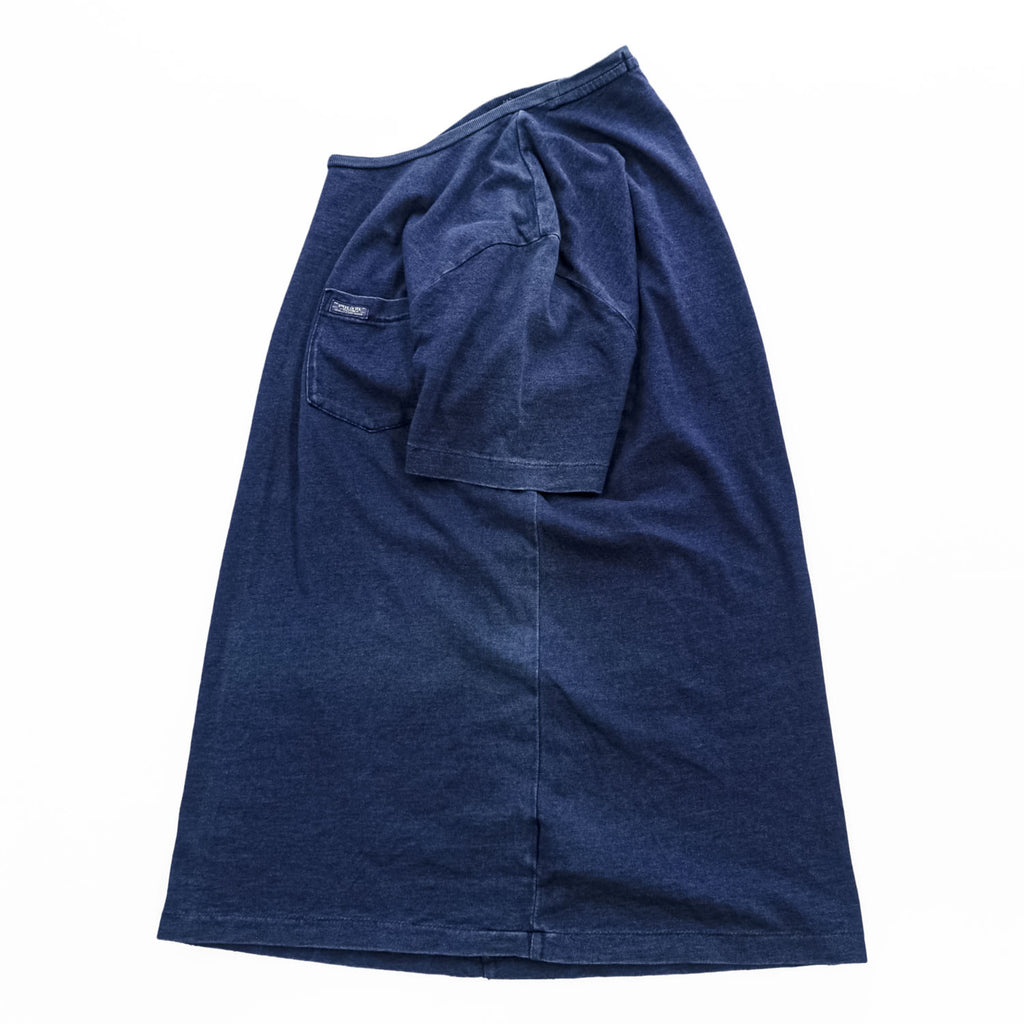 Polo Ralph Lauren ポケットTシャツ M インディゴ ネイビー コットン100%