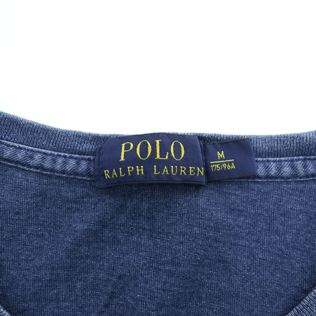 Polo Ralph Lauren ポケットTシャツ M インディゴ ネイビー コットン100%