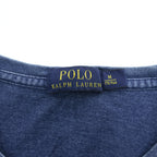 Polo Ralph Lauren ポケットTシャツ M インディゴ ネイビー コットン100%