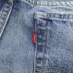 LEVI'S VINTAGE CLOTHING (LVC) Turkey-Made Denim Pants Jeans M Indigo Blue Vintage Wash Repaired Selvedge 501Z XX 1954 Model Reproduction Big E Red Tab 42TALON 50154-0076