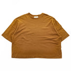 JieDa Short Length Wide S/S T-Shirt Camel Made in Japan Size 1