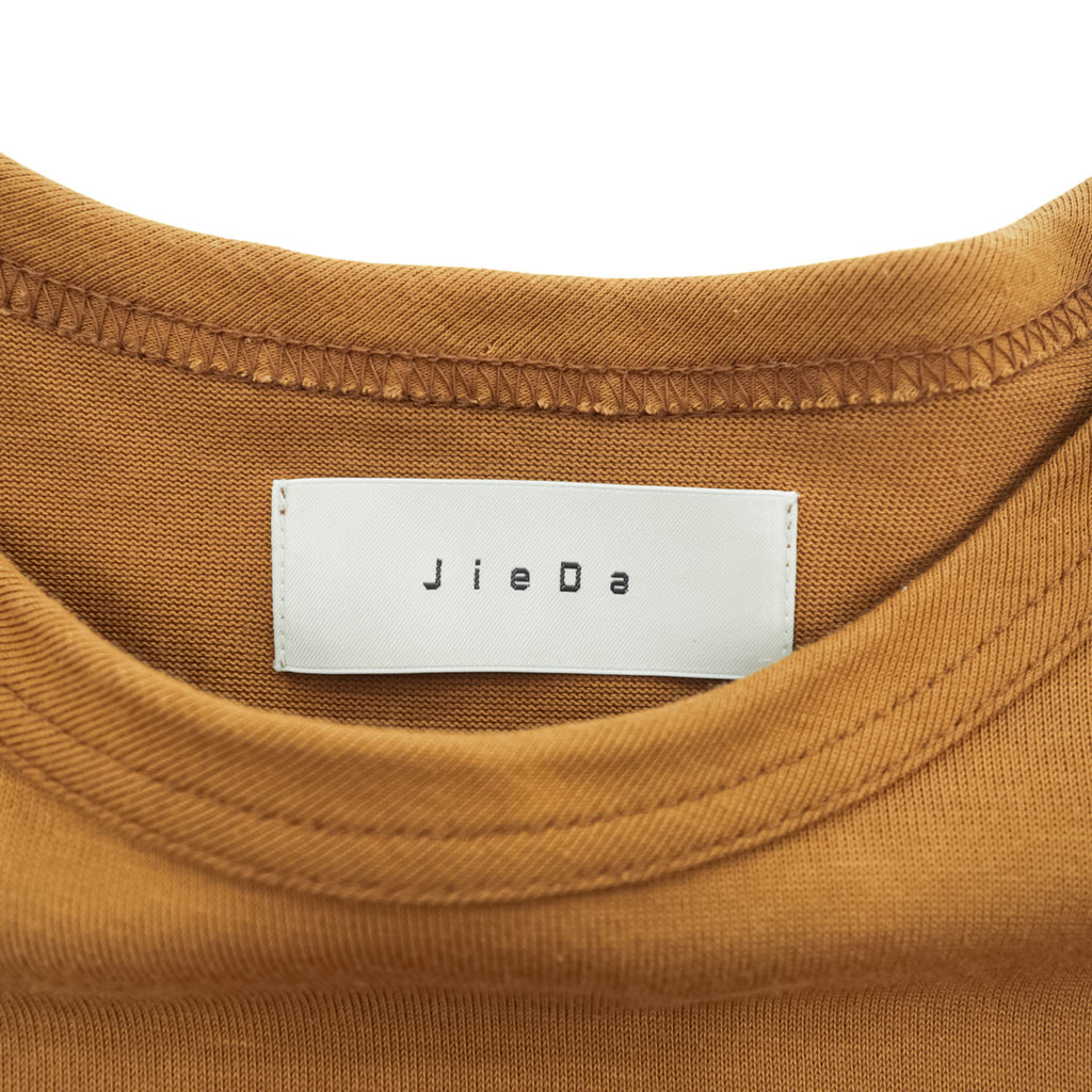 JieDa Short Length Wide S/S T-Shirt Camel Made in Japan Size 1