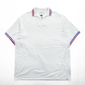FACETASM RB-TEE-U01 Tricolor Rib Short Sleeve Polo Shirt White Size 00 Made in Japan
