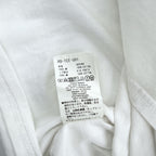 FACETASM RB-TEE-U01 Tricolor Rib Short Sleeve Polo Shirt White Size 00 Made in Japan