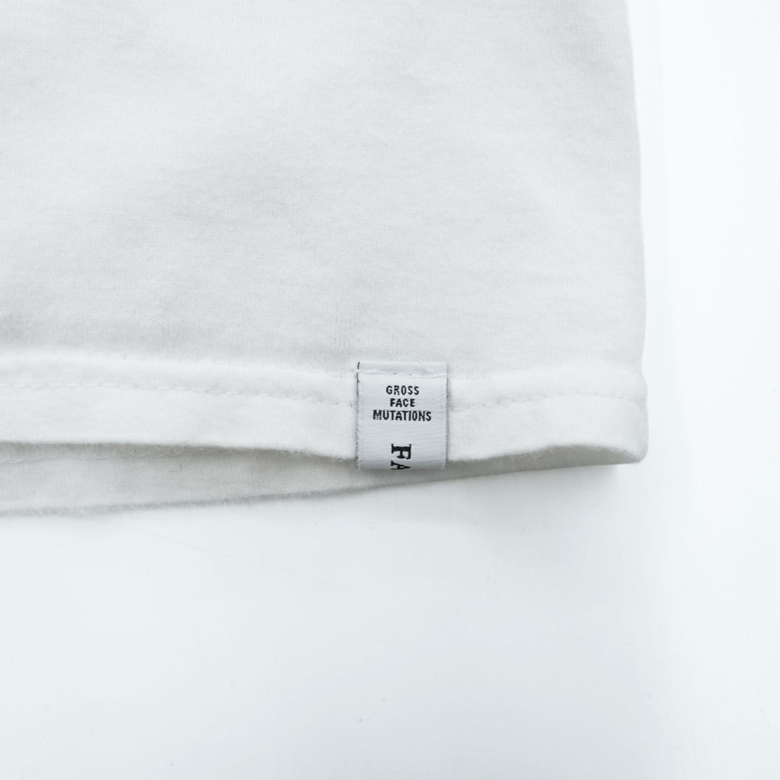 FACETASM RB-TEE-U01 Tricolor Rib Short Sleeve Polo Shirt White Size 00 Made in Japan