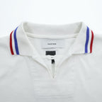 FACETASM RB-TEE-U01 Tricolor Rib Short Sleeve Polo Shirt White Size 00 Made in Japan