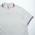 FACETASM RB-TEE-U01 Tricolor Rib Short Sleeve Polo Shirt White Size 00 Made in Japan