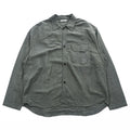CLANE HOMME 日本製 リネン 長袖シャツ M ワッシャー加工 STUDIOUS取扱い 28108-1111