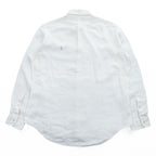Ralph Lauren Long-Sleeve Shirt, Size L, White, Small Pony Logo Embroidery, Button-Down