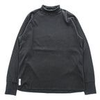 Nigel Cabourn 日本製 モックネック カットソー 長袖 ロングスリーブ Tシャツ L ブラック 8051-00-20002