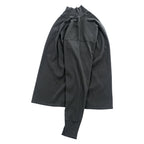 Nigel Cabourn 日本製 モックネック カットソー 長袖 ロングスリーブ Tシャツ L ブラック 8051-00-20002