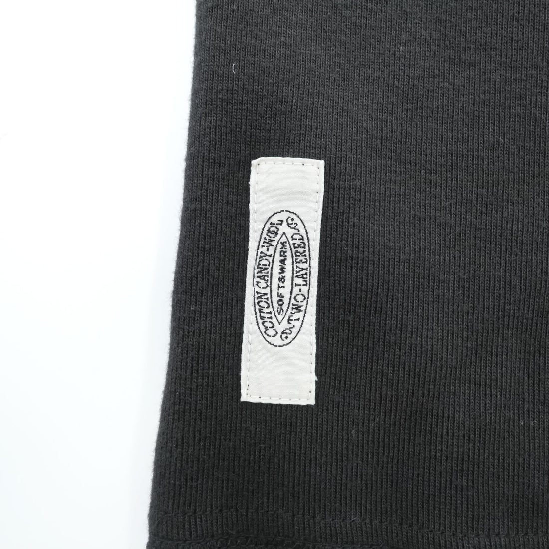 Nigel Cabourn 日本製 モックネック カットソー 長袖 ロングスリーブ Tシャツ L ブラック 8051-00-20002