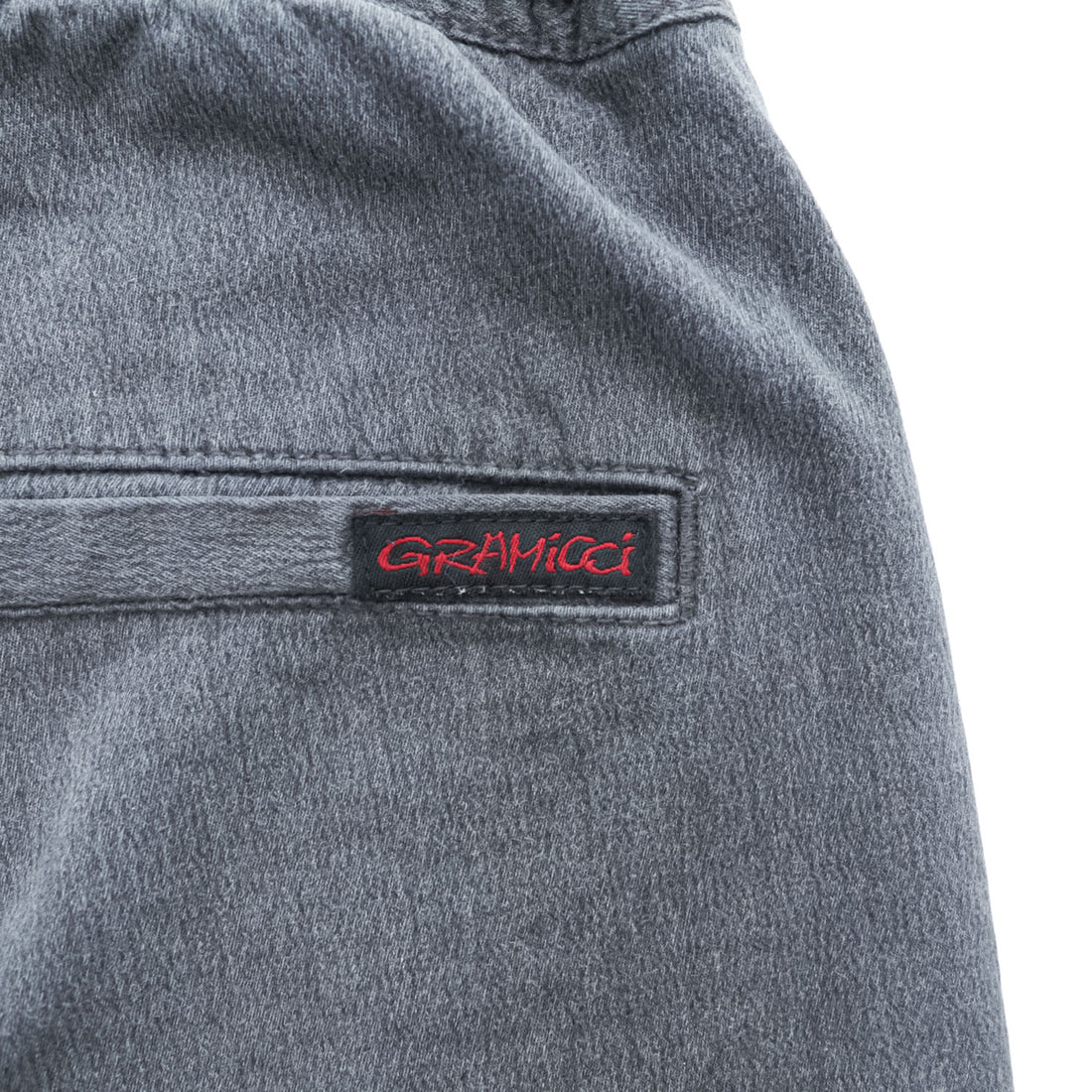 GRAMICCI クライミングパンツ ウェビングベルト ストレッチパンツ M グレー ベルト付 GMP-18S124