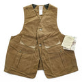 1997 Filson Style 31 Tin Cloth Hunting Vest USA Made L Waxed Cotton W/Tags
