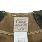 1997 Filson Style 31 Tin Cloth Hunting Vest USA Made L Waxed Cotton W/Tags