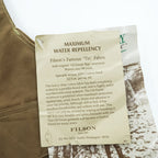 1997 Filson Style 31 Tin Cloth Hunting Vest USA Made L Waxed Cotton W/Tags