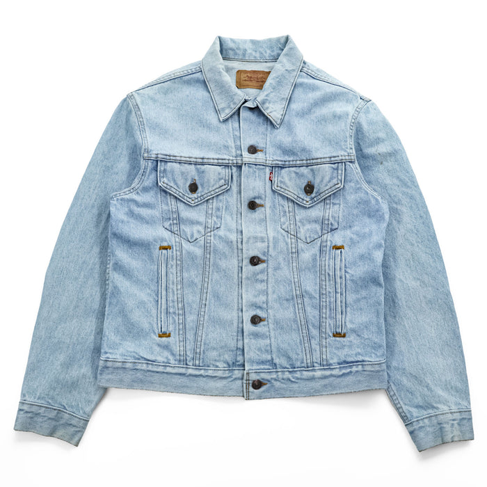Levi's USA製 80年代 ヴィンテージ デニム トラッカージャケット Gジャン M ライトブルー ボタン裏527 70506-0211
