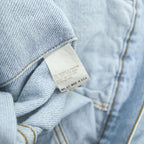 Levi Strauss USA-Made 1980s Vintage Denim Jacket (G-Jean) Size M, Blue, Button Backing 527, 70506-0211
