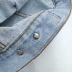 Levi Strauss USA-Made 1980s Vintage Denim Jacket (G-Jean) Size M, Blue, Button Backing 527, 70506-0211