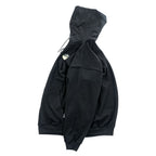 TOWNCRAFT Crazy Pattern Pullover Sweat Hoodie Charcoal Size M New with Tags