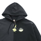 TOWNCRAFT Crazy Pattern Pullover Sweat Hoodie Charcoal Size M New with Tags