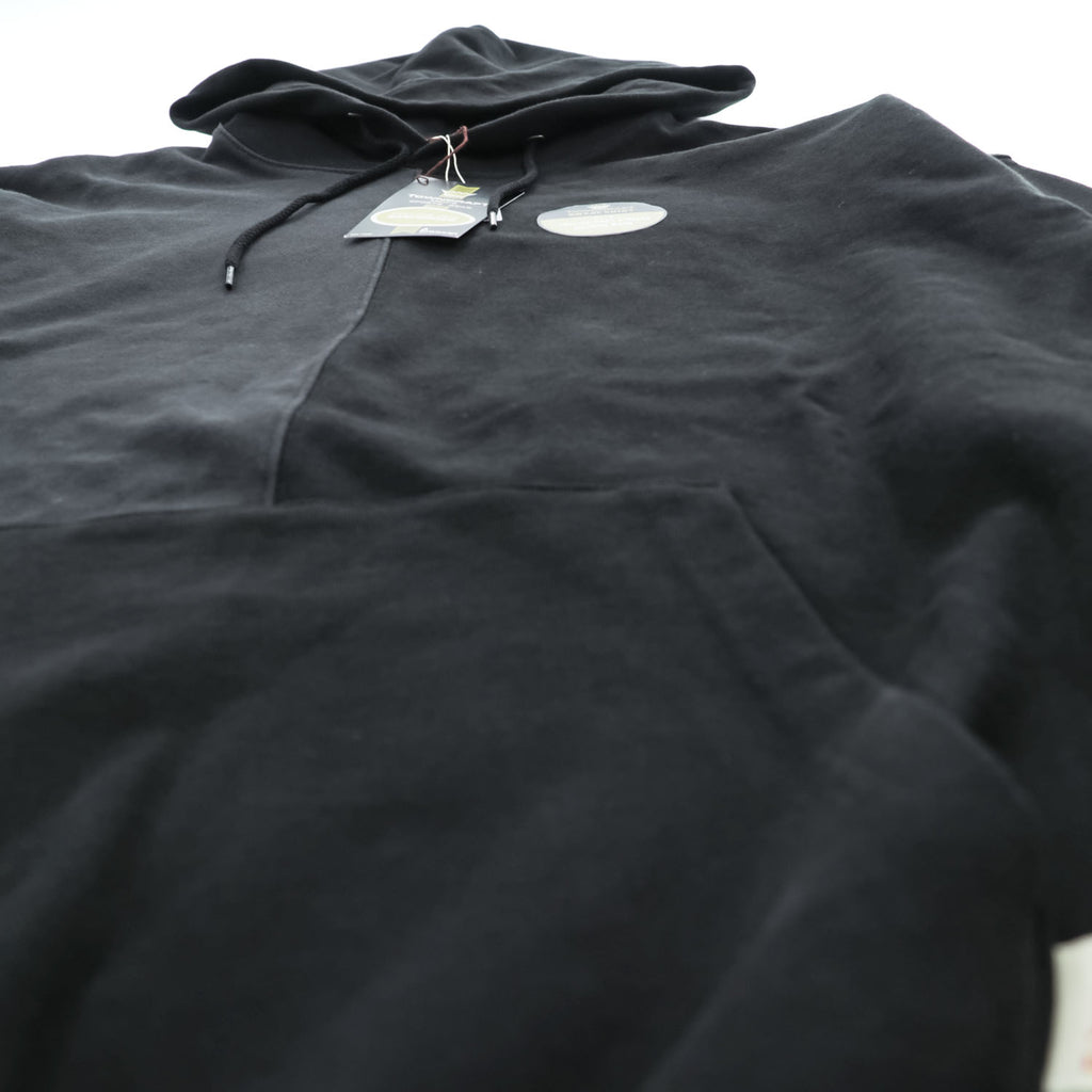 TOWNCRAFT Crazy Pattern Pullover Sweat Hoodie Charcoal Size M New with Tags