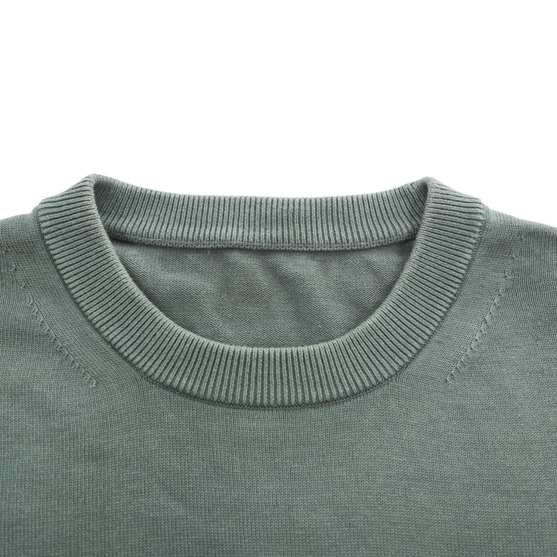 crépuscule Cotton Short Sleeve Knit Pocket Shirt Green Size 2 1701-010