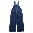 1990s OshKosh B'gosh VESTBAK Indigo Denim Carpenter Overalls Size 32 839-1100
