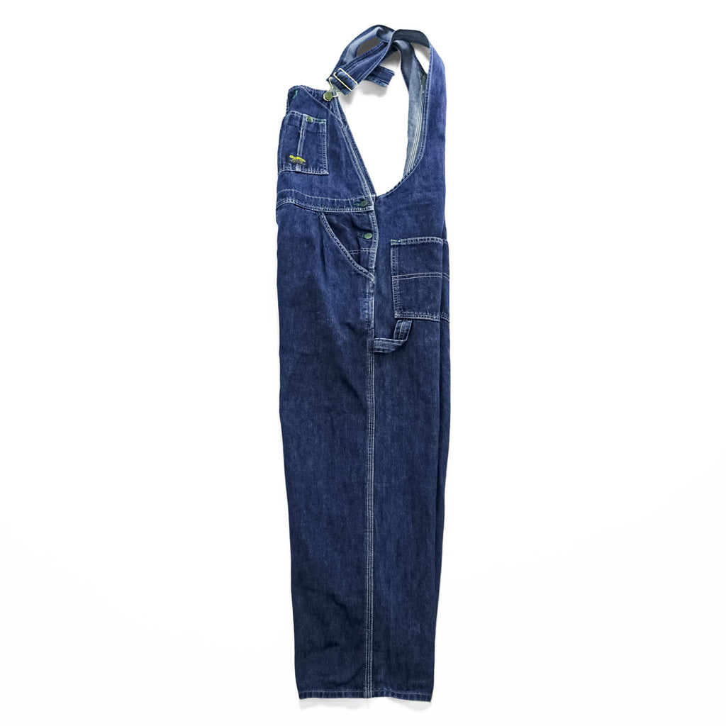 1990s OshKosh B'gosh VESTBAK Indigo Denim Carpenter Overalls Size 32 839-1100