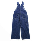 1990s OshKosh B'gosh VESTBAK Indigo Denim Carpenter Overalls Size 32 839-1100