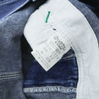 1990s OshKosh B'gosh VESTBAK Indigo Denim Carpenter Overalls Size 32 839-1100