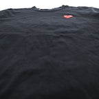 PLAY COMME des GARCONS 日本製 ハートロゴ Tシャツ XL ブラック AD2025/4 AX-T108