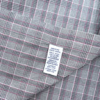 Ralph Lauren 90年代 ヴィンテージ BLAKE 長袖 チェックシャツ XL グレー 刺繍 ポニー ロゴ TWO-PLY COTTON ボタンダウン