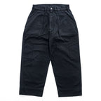 TUKI 日本製 コンバットパンツ COMBAT PANTS 0035 デニムパンツ ジーンズ L ブラック ワイド