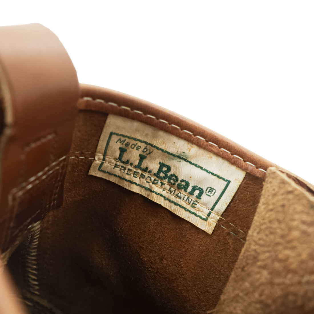 L.L.Bean USA製 ビーンブーツ BEAN BOOTS レザー ダックブーツ 26cm ガムソール 06002