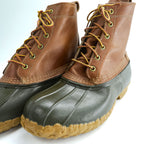 L.L.Bean USA製 ビーンブーツ BEAN BOOTS レザー ダックブーツ 26cm ガムソール 06002