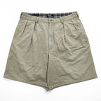 Polo Ralph Lauren 90年代 USA製 ヴィンテージ 2タックショーツ THE CLASSIC GOLF PANT ショートパンツ ハーフパンツ L ベージュ プリーツ
