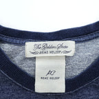 REMI RELIEF 日本製 インディゴ 半袖スウェット Tシャツ L ネイビー ナンバリング リブ