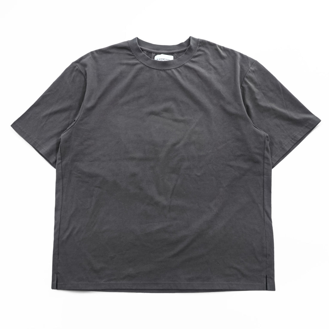 BlackWeirdos コットン 半袖Tシャツ L チャコールグレー 24SS-TS05