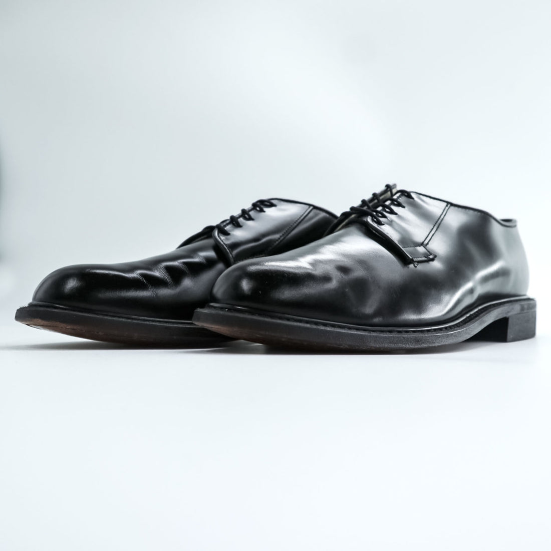 BATES US NAVY ミリタリー サービスシューズ 革靴 レザー ドレスシューズ 27cm PREMIER COLLECTION ブラック vibramソール 15825-001808-75-28