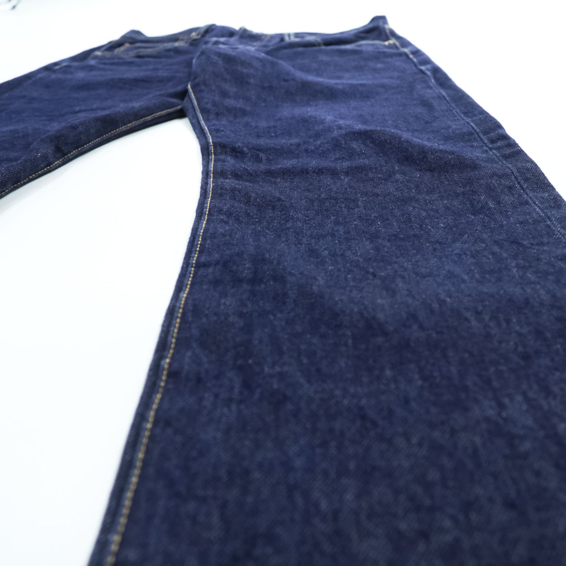 Levi's USA製 501 ビッグE 赤耳 デニムパンツ ジーンズ M インディゴ セルヴィッヂ リジッド 濃紺 レザーパッチ PREMIUM 501-2546