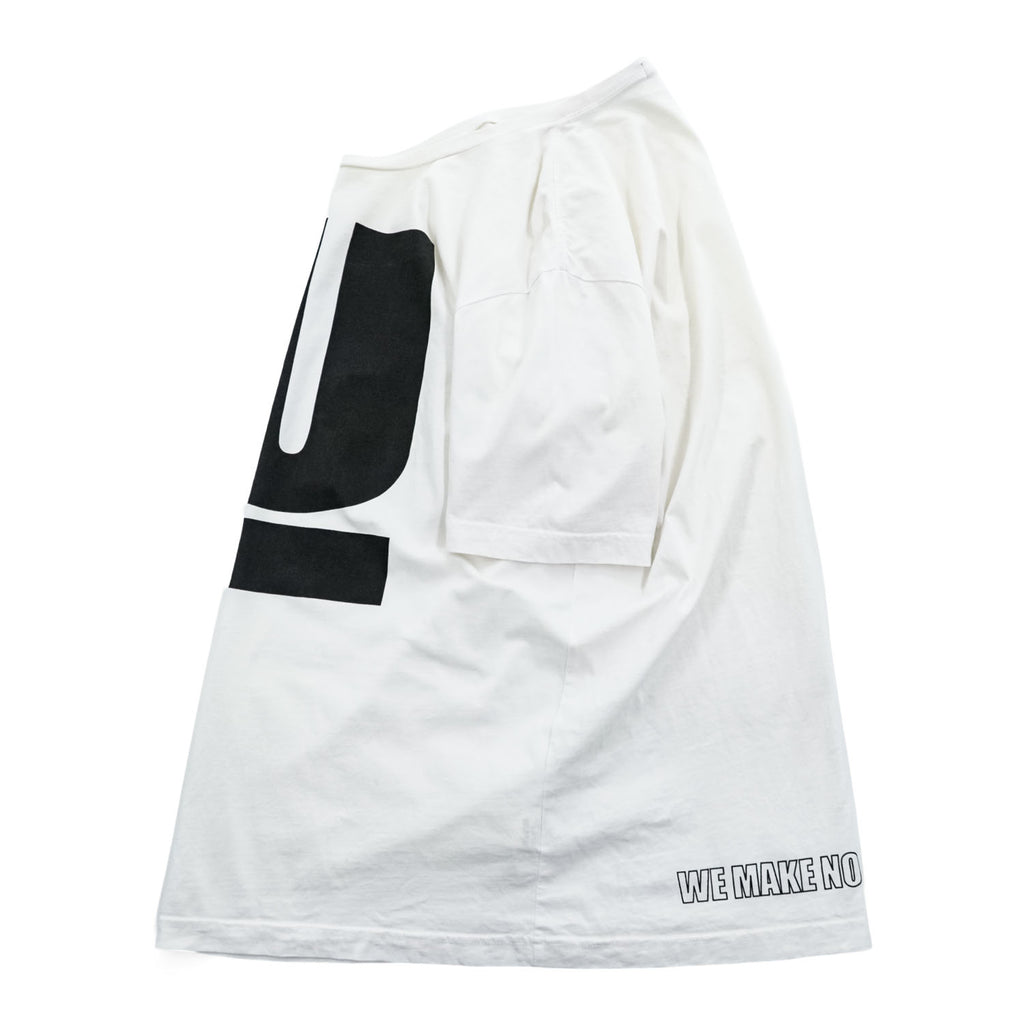 UNDERCOVER Tシャツ XL ホワイト Uロゴ WE MAKE NOISE NOT CLOTHES